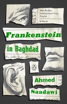 Book cover of Frankenstein in Baghdad