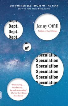 Book cover of Dept. of Speculation
