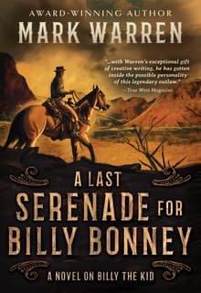 Book cover of A Last Serenade for Billy Bonney