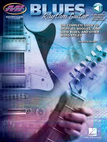 Book cover of Blues Rhythm Guitar: Master Class Series [With CD]