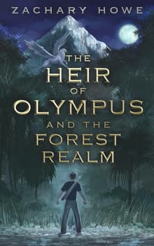 Book cover of The Heir of Olympus and the Forest Realm