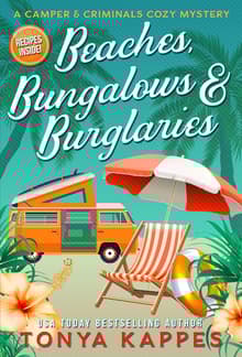 Book cover of Beaches, Bungalows & Burglaries