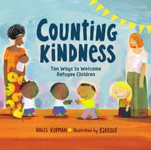 Book cover of Counting Kindness: Ten Ways to Welcome Refugee Children