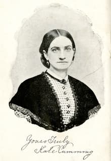 Book cover of Kate Cumming's Civil War Journal