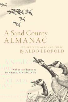 Book cover of A Sand County Almanac: And Sketches Here and There