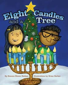 Book cover of Eight Candles and a Tree