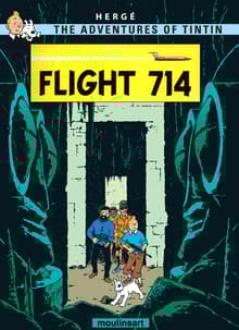 Book cover of Flight 714 (The Adventures of Tintin)