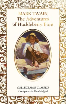 Book cover of The Adventures of Huckleberry Finn
