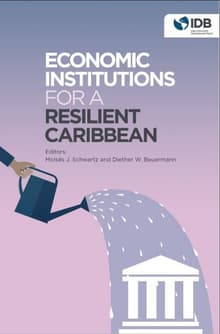 Book cover of Economic Institutions for a Resilient Caribbean