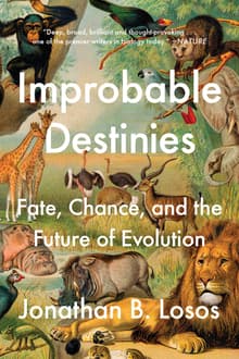 Book cover of Improbable Destinies: Fate, Chance, and the Future of Evolution