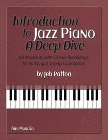Book cover of Introduction to Jazz Piano, A Deep Dive