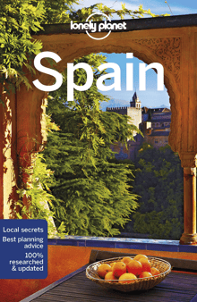 Book cover of Lonely Planet Spain 12