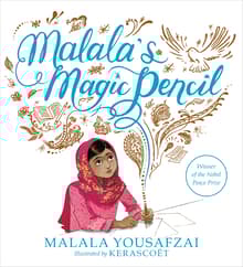 Book cover of Malala's Magic Pencil