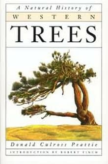 Book cover of A Natural History of Western Trees