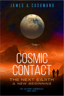 Book cover of Cosmic Contact: The Next Earth