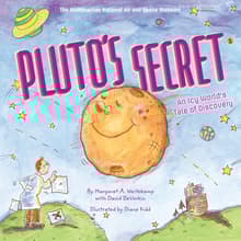 Book cover of Pluto's Secret: An Icy World's Tale of Discovery