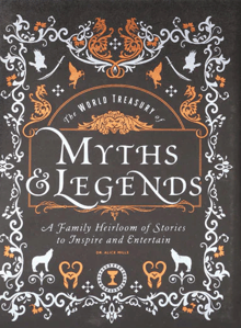 Book cover of The World Treasury of Myths & Legends