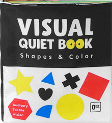 Book cover of Visual Quiet Book: Shapes & Color
