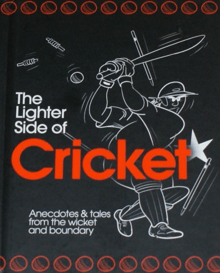 Book cover of The Lighter Side of Cricket