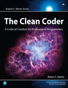 Book cover of The Clean Coder: A Code of Conduct for Professional Programmers
