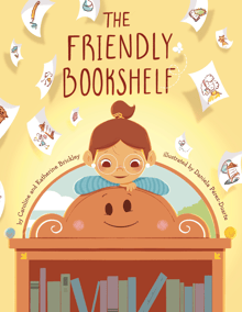 Book cover of The Friendly Bookshelf