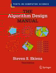Book cover of The Algorithm Design Manual