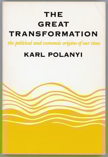 Book cover of The Great Transformation: The Political and Economic Origins of Our Time