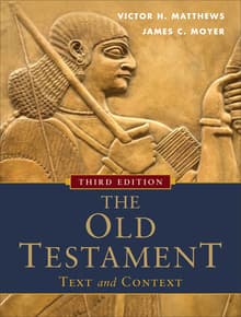 Book cover of The Old Testament: Text and Context