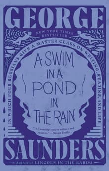 Book cover of A Swim in a Pond in the Rain
