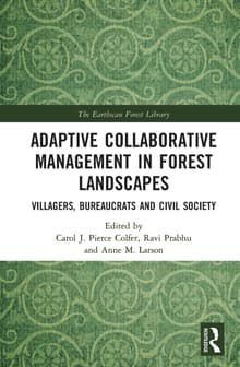 Book cover of Adaptive Collaborative Management in Forest Landscapes: Villagers, Bureaucrats and Civil Society