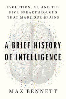 Book cover of A Brief History of Intelligence: Evolution, AI, and the Five Breakthroughs that Made Our Brains