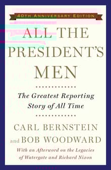 Book cover of All the President's Men