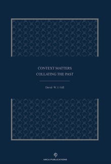 Book cover of Context Matters: Collating the Past