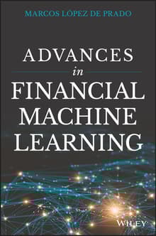 Book cover of Advances in Financial Machine Learning