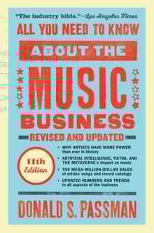 Book cover of All You Need to Know About the Music Business