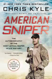 Book cover of American Sniper: The Autobiography of the Most Lethal Sniper in U.S. Military History