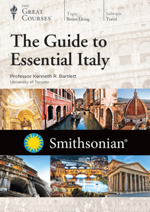 Book cover of The Smithsonian Guide to Essential Italy: The Great Courses