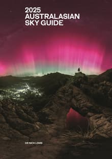 Book cover of 2025 Australasian Sky Guide