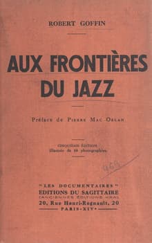 Book cover of Aux Frontières du Jazz