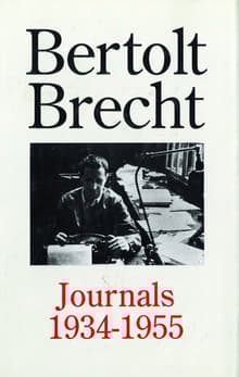 Book cover of Bertolt Brecht: Journals 1934 - 1955