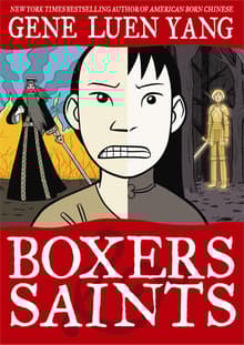 Book cover of Boxers & Saints
