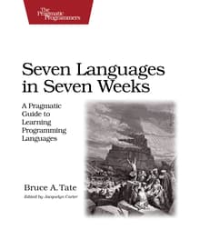 Book cover of Seven Languages in Seven Weeks