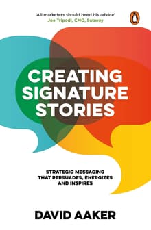 Book cover of Creating Signature Stories: Strategic Messaging that Energizes, Persuades and Inspires