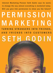 Book cover of Permission Marketing: Turning Strangers Into Friends and Friends Into Customers