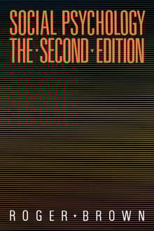 Book cover of Social Psychology