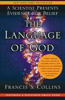 Book cover of The Language Of God: A Scientist Presents Evidence For Belief
