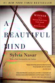 Book cover of A Beautiful Mind: The Life of Mathematical Genius and Nobel Laureate John Nash