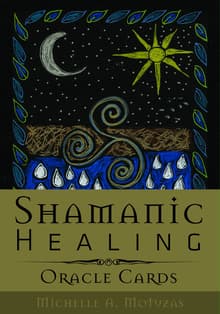 Book cover of Shamanic Healing Oracle Cards