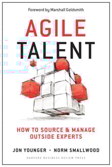 Book cover of Agile Talent: How to Source and Manage Outside Experts