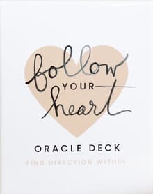 Book cover of Follow Your Heart Oracle Deck